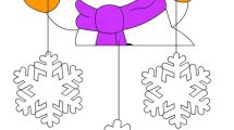 decorazioni inverno finestra