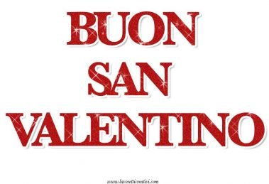 buon san valentino glitter