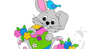 coniglio pasqua uovo
