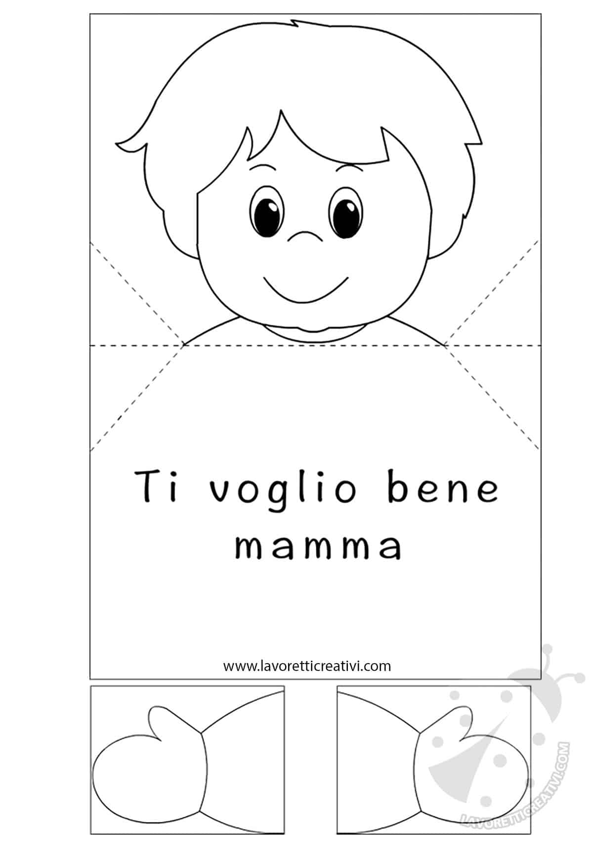 Biglietto Pop-up A Forma Di Vaso Di Fiori Per La Festa Della Mamma | Con Busta Inclusa | Regalo Originale E Delicato