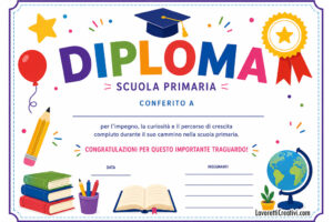 Diploma di merito scuola primaria 13 diploma di merito scuola primaria orizzontale