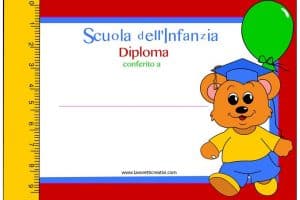 diplomi scuola infanzia