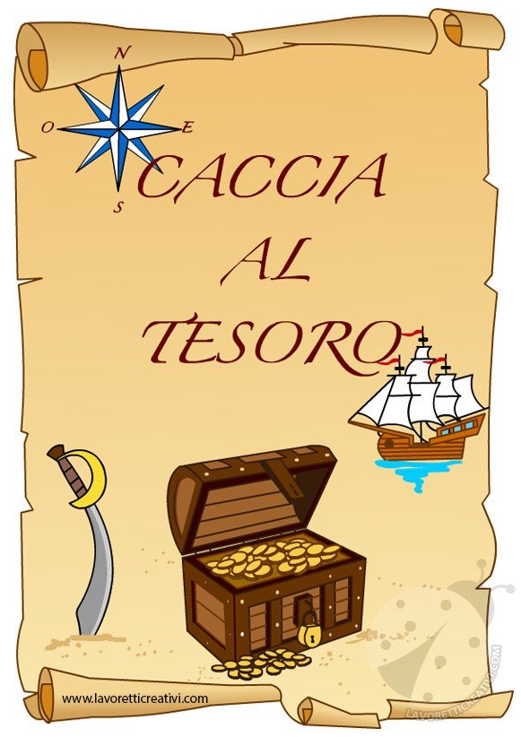 Idee Caccia al Tesoro per bambini 1 Lavoretti Creativi