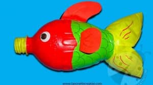 pesce bottiglia plastica