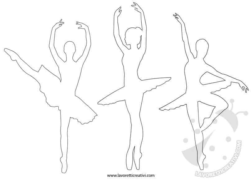 cartamodelli ballerine danza classica