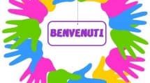 ghirlanda benvenuti mani