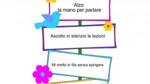 regole classe bambini