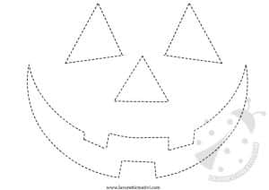 4 cartamodelli per intagliare una Zucca di Halloween