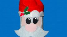 babbo natale feltro7