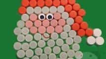 babbo natale tappi plastica3