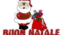 buon natale scritta glitter1
