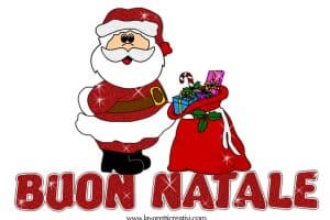 buon natale scritta glitter1