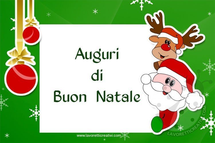 Cartoline Di Natale Da Stampare.Cartoline Di Natale Per Whatsapp E Facebook Lavoretti Creativi