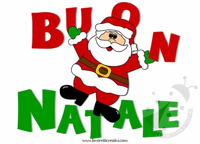 Buon Natale Scritta.Scritta Buon Natale Lavoretti Creativi