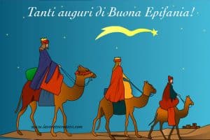 cartolina auguri epifania