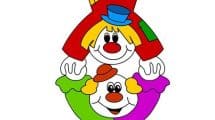 decorazioni carnevale pagliacci