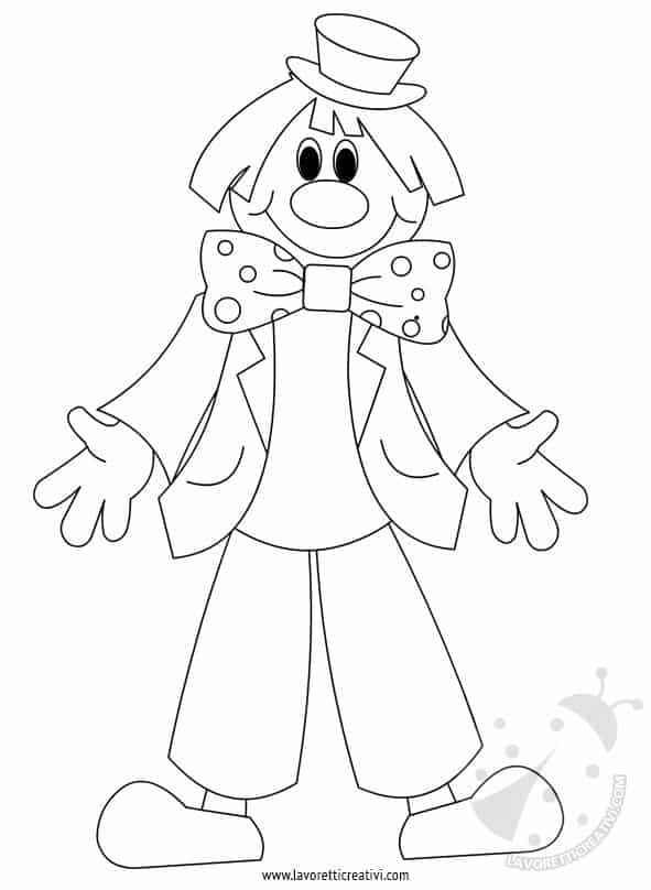 Pagliaccio fermacampioni lavoretticreativi canale creativi lavoretti Pagliaccio con fermacampioni Lavoretti Creativi