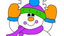 pupazzo neve addobbi