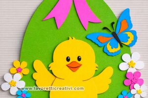 pulcino uovo di pasqua