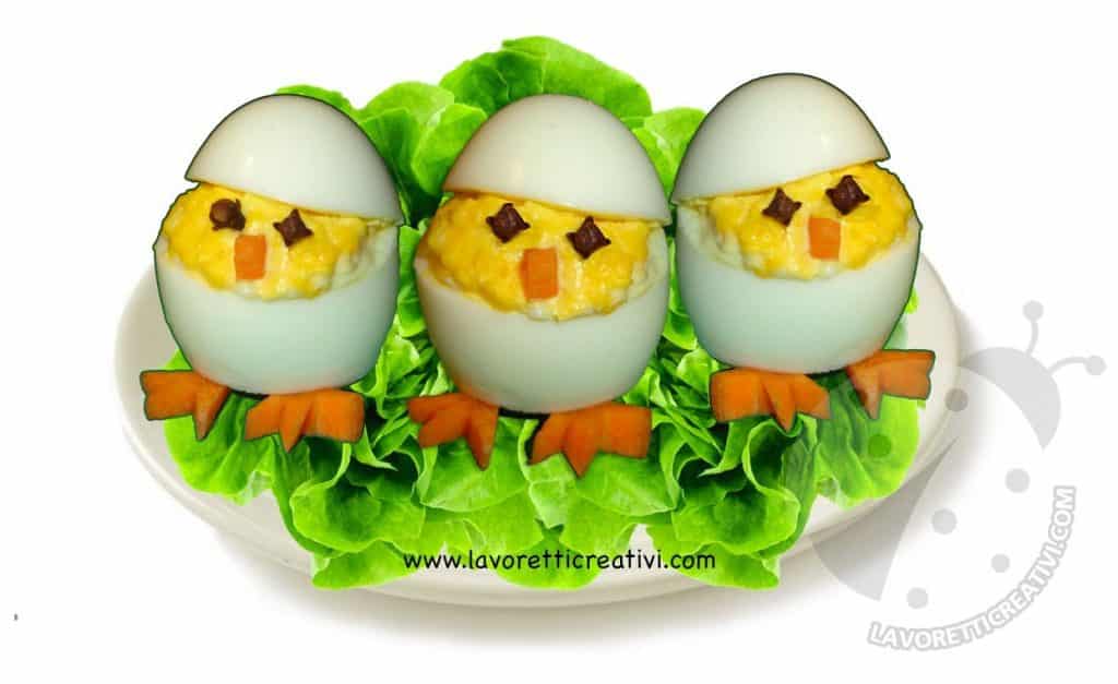 Pulcini di uova sode per Pasqua 02