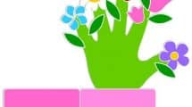 biglietto vaso fiori