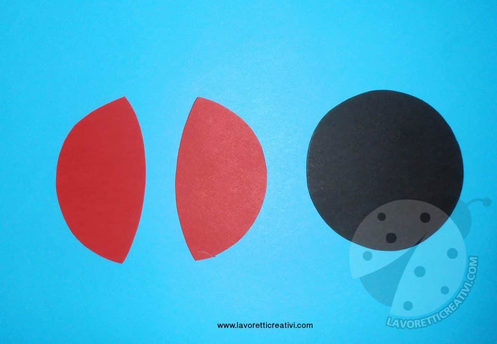 Idee per accogliere i bambini - Coccinella con chupa chups