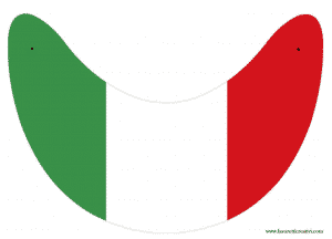 visiera tricolore