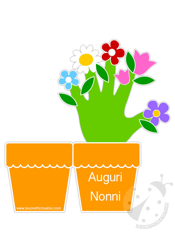 biglietto vaso fiori nonni 1