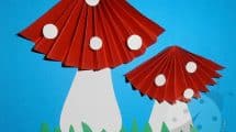 funghi addobbi autunno