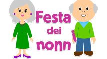 scritta festa nonni
