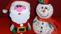 babbo natale pupazzo neve 1