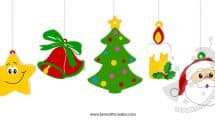 disegni natale addobbi bambini