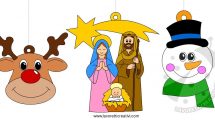 disegni natale addobbi bambini2