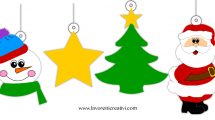 disegni natale addobbi bambini2 3