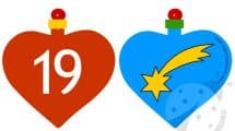pallina avvento 19