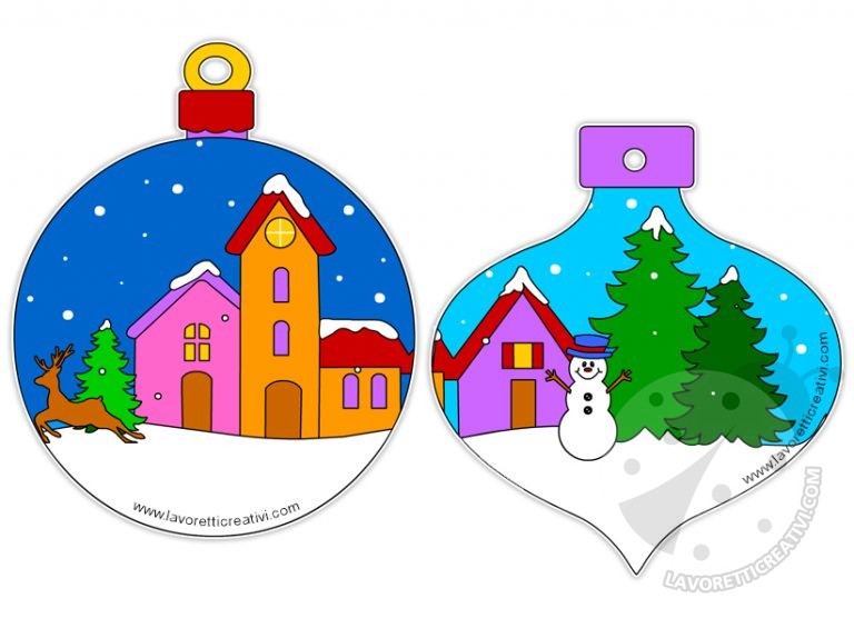 Palline Di Carta Di Natale Palline di carta per addobbi di Natale - Lavoretti Creativi