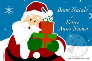 babbo natale auguri whatsapp 2