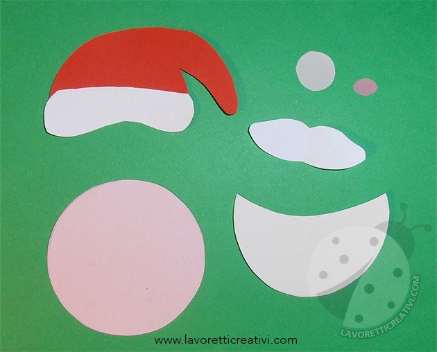 Cornetto Portafortuna In Ceramica Fatto A Mano - 5 Cm Con Auguri Di Buon Natale E Buon Anno