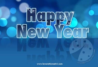 cartolina happy new year