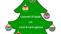 lavoretti natale rotoli carta igienica