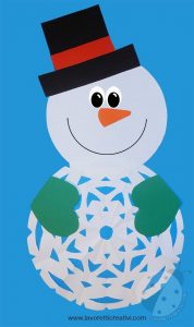 Cartolina Di Natale Con Il Pupazzo Di Neve Sorridente Illustrazione - Foto 11