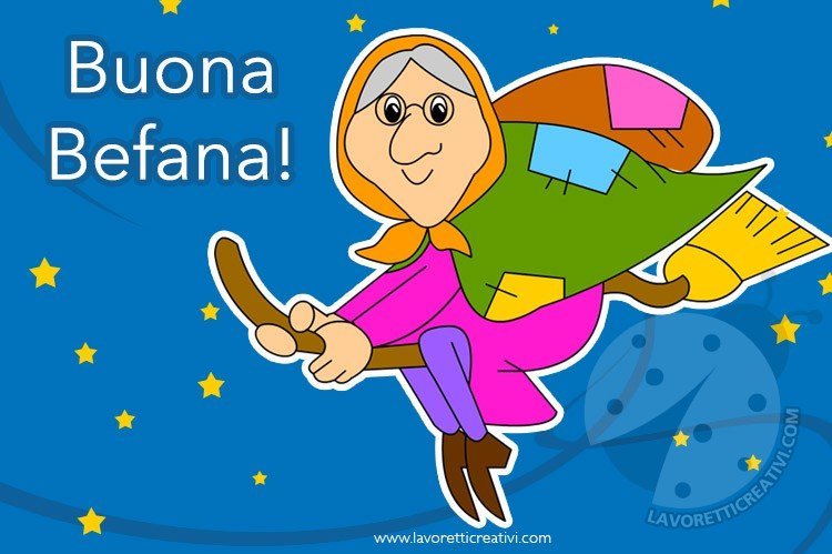 Auguri di Buona Befana 2018 con immagini