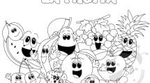 disegno frutta