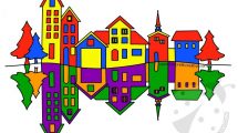 paesaggio colori primari secondari