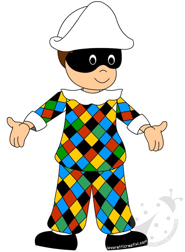 arlecchino maschera 1