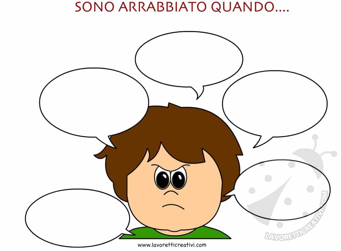 Le Espressioni Dei Bambini Schede Didattiche Da Stampare Lavoretti Creativi