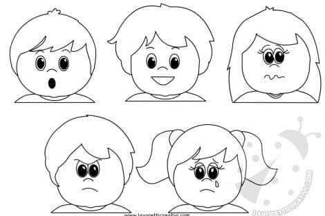 Disegni bambini con emozioni