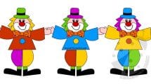 festone pagliacci carnevale