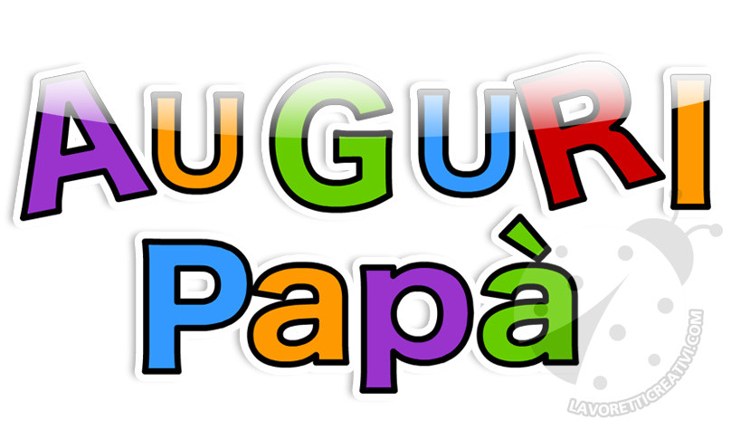 Auguri Festa del Papà