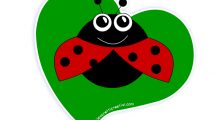 decorazione primavera coccinella 1
